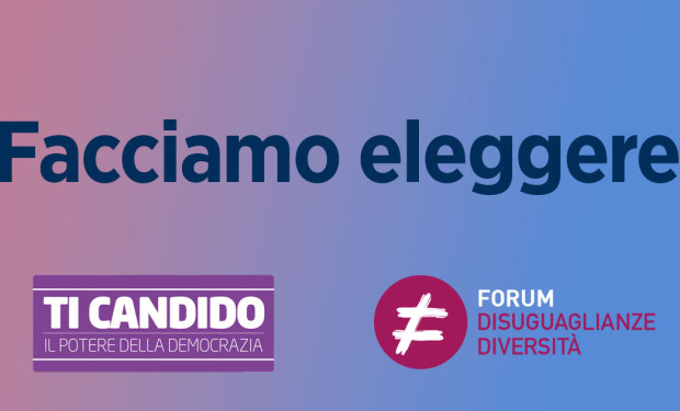 Amministrative: Forum Disuguaglianze e Diversità e Ti Candido aprono la ricerca di candidati per la giustizia sociale e ambientale