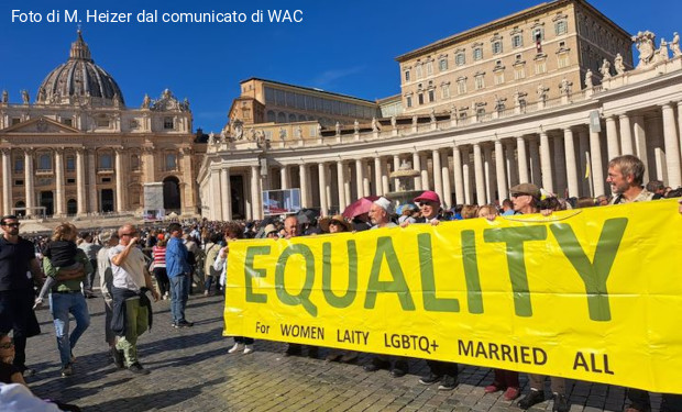 We Are Church International: papa Francesco,dal controllo alla compassione 