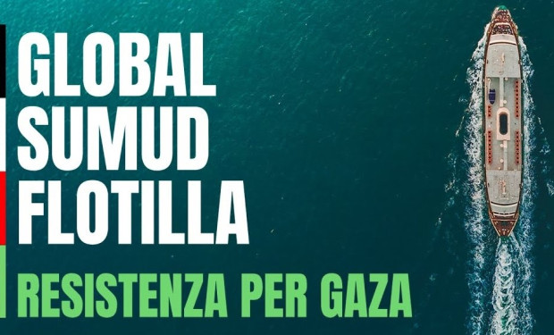 I comboniani italiani con la Global Sumud Flotilla