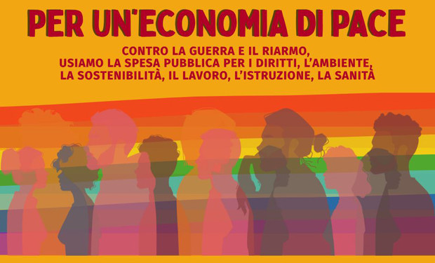 “Carovana per un’economia di pace”: una finanziaria disarmata, attenta ai bisogni del Paese
