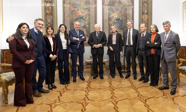 Nel centenario della Morcelliana, Mattarella riceve al Quirinale i dirigenti della casa editrice cattolica bresciana