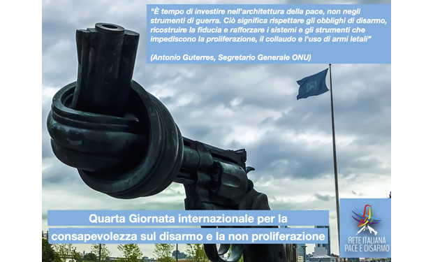 Giornata per il disarmo e la non proliferazione: la pace è la scelta più razionale