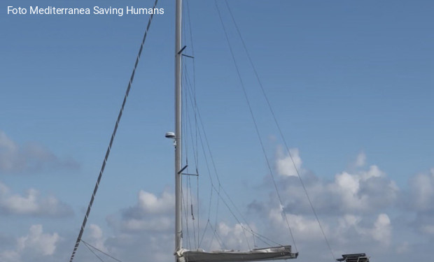 Mediterranea: barca a vela Safira riparte da Lampedusa in missione, a tutela dei diritti e delle persone in mare