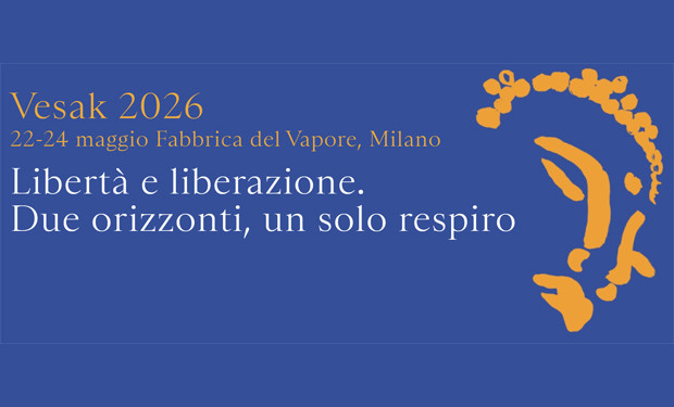 Vesak 2026: tre giorni di incontri promossi dall'UBI per riflettere sulla libertà