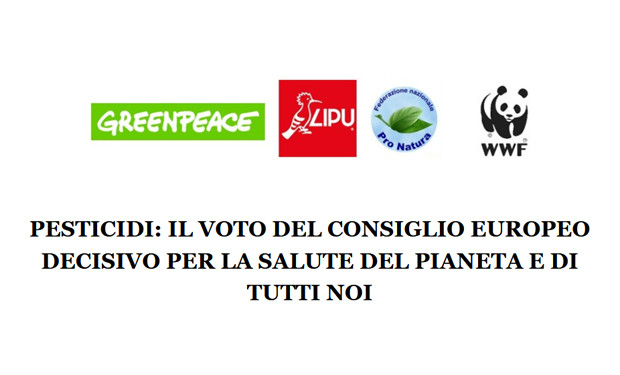 Deregolamentazione pesticidi: il voto in Consiglio Europeo e l'appello delle associazioni