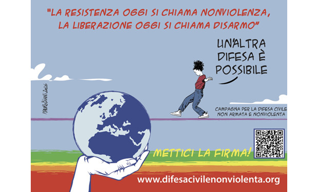 Difesa civile, non armata e nonviolenta: la presentazione in Senato rilancia la raccolta firme