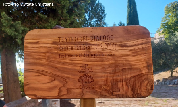 Alla Cittadella di Assisi nasce il “Teatro del Dialogo – Raimon Panikkar”