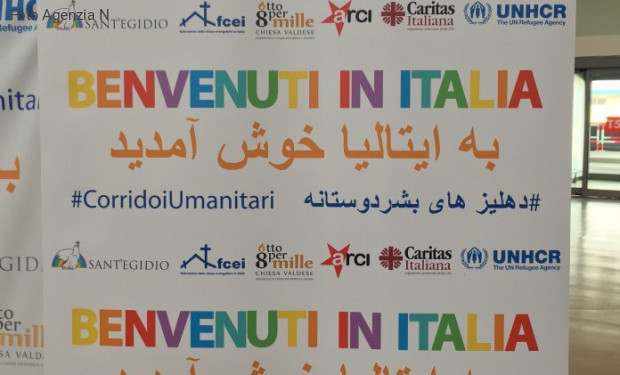 Corridoi umanitari, arrivate ventidue persone dalla Turchia