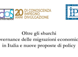 “Oltre gli sbarchi". Presentazione della monografia sulla "governance delle migrazioni economiche"