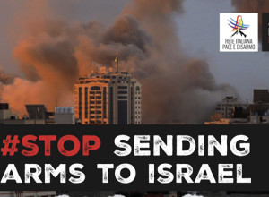 Stop all'invio di armi per fermare la strage a Gaza: un appello globale