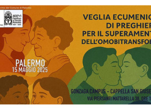Il 15 maggio a Palermo una veglia ecumenica per il superamento dell’omobitransfobia