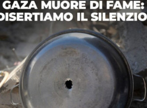 Vicaria di Mesagne: Gaza muore di fame, disertiamo il silenzio con un minuto di rumore