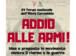 "Addio alle armi": Torna a settembre "L'Altra Cernobbio", forum dei pacifisti italiani