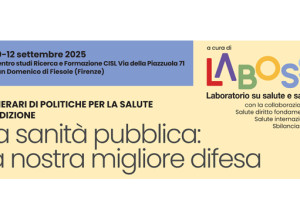 “La sanità pubblica: la nostra migliore difesa”: una tre giorni su salute e futuro del Paese