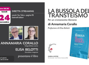 “La bussola del transteismo. Per un cristianesimo liberante”: la presentazione il 24 novembre