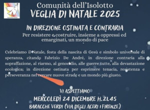 «In direzione ostinata e contraria». La veglia di Natale dell'Isolotto insieme ai lavoratori in lotta della ex Gkn