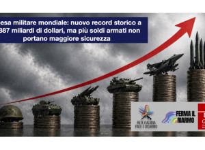 Il riarmo globale causa insicurezza, guerra e povertà: la Rete Pace e Disarmo legge i dati SIPRI