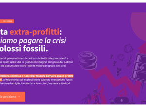 La crisi energetica sulle spalle dei cittadini: una petizione per tassare gli extra-profitti dei colossi fossili