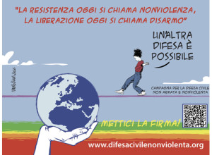 Difesa civile, non armata e nonviolenta: la presentazione in Senato rilancia la raccolta firme