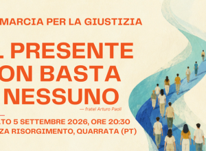Il 5 settembre la XXXIII Marcia per la Giustizia di Quarrata