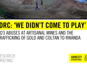 Oro e coltan insanguinati: in un rapporto il saccheggio delle risorse dell’Est Congo
