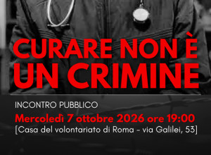 "Curare non è un crimine": un evento sui medici palestinesi detenuti nelle carceri israeliane