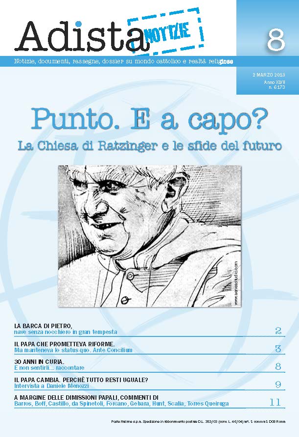 PUNTO. E A CAPO? LA CHIESA DI RATZINGER E LE SFIDE DEL FUTURO